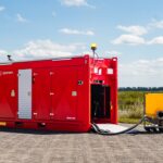 Hytrans HydroSub 150 mobile unit with submersible pump.