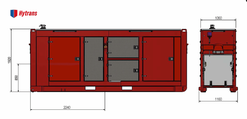 Measurements HydroSub 250