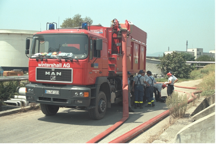 Hytrans Hose Layer Container with 3 km of 6"hose