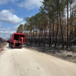 Waldbrand in der Gironde